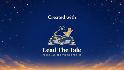 The end card: Created with Lead The Tale